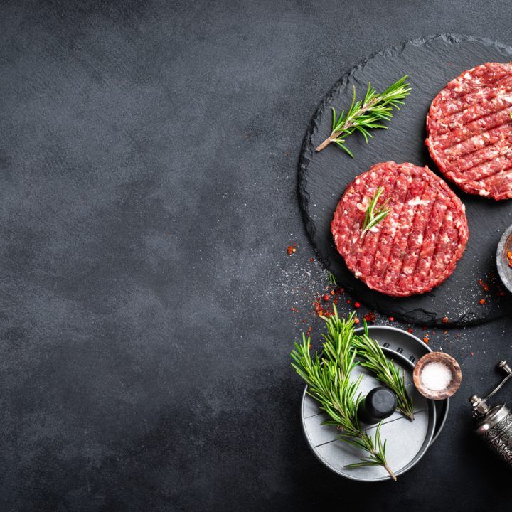 100% Beef Burgers (2 x 6oz)